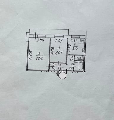 2-кімнатна квартира за адресою вул. Слов`янська (площа 51,7 м²) - фото 22 2-кімнатна квартира за адресою вул. Слов`янська (площа 51,7 м²) - Atlanta.ua - фото 22