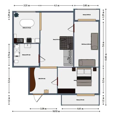 2-кімнатна квартира за адресою вул. Зоопаркова (площа 94,9 м²) - фото 43 2-кімнатна квартира за адресою вул. Зоопаркова (площа 94,9 м²) - Atlanta.ua - фото 43
