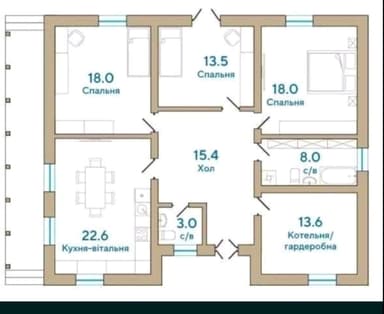 Будинок за адресою вул. Слобідська (площа 120 м²) - фото 24 Будинок за адресою вул. Слобідська (площа 120 м²) - Atlanta.ua - фото 24