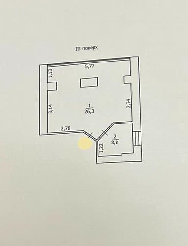 1-комнатная квартира по адресу Спортивный пер. (площадь 30 м²) - imageAlt 32 1-комнатная квартира по адресу Спортивный пер. (площадь 30 м²) - Atlanta.ua - imageAlt 32