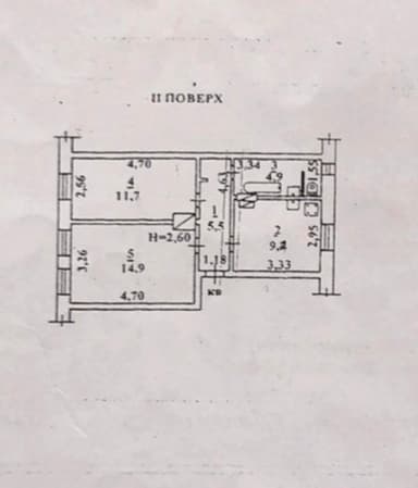 2-комнатная квартира по адресу ул. Промышленная (площадь 46,2 м²) - фото 14 2-комнатная квартира по адресу ул. Промышленная (площадь 46,2 м²) - Atlanta.ua - фото 14
