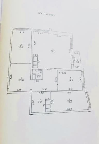 3-комнатная квартира по адресу Ботанический пер. (площадь 129 м²) - фото 16 3-комнатная квартира по адресу Ботанический пер. (площадь 129 м²) - Atlanta.ua - фото 16