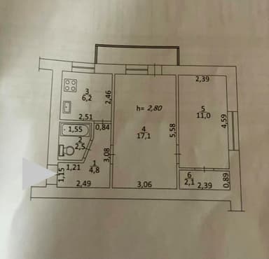 2-кімнатна квартира за адресою вул. Сегедська (площа 46,5 м²) - фото 42 2-кімнатна квартира за адресою вул. Сегедська (площа 46,5 м²) - Atlanta.ua - фото 42