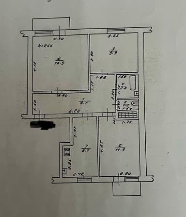 3-комнатная квартира по адресу ул. Радостная (площадь 61,8 м²) - imageAlt 29 3-комнатная квартира по адресу ул. Радостная (площадь 61,8 м²) - Atlanta.ua - imageAlt 29