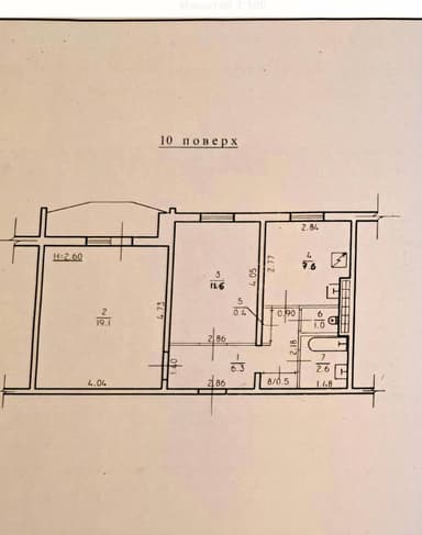 2-комнатная квартира по адресу (площадь 52 м²) - imageAlt 14 2-комнатная квартира по адресу (площадь 52 м²) - Atlanta.ua - imageAlt 14