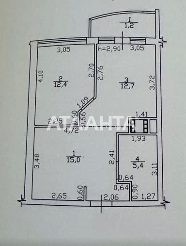 2-кімнатна квартира за адресою Ботанічний пров. (площа 46,7 м²) - фото 18 2-кімнатна квартира за адресою Ботанічний пров. (площа 46,7 м²) - Atlanta.ua - фото 18
