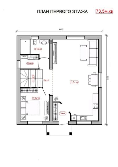 Будинок за адресою вул. Академіка Корольова (площа 155 м²) - фото 41 Будинок за адресою вул. Академіка Корольова (площа 155 м²) - Atlanta.ua - фото 41