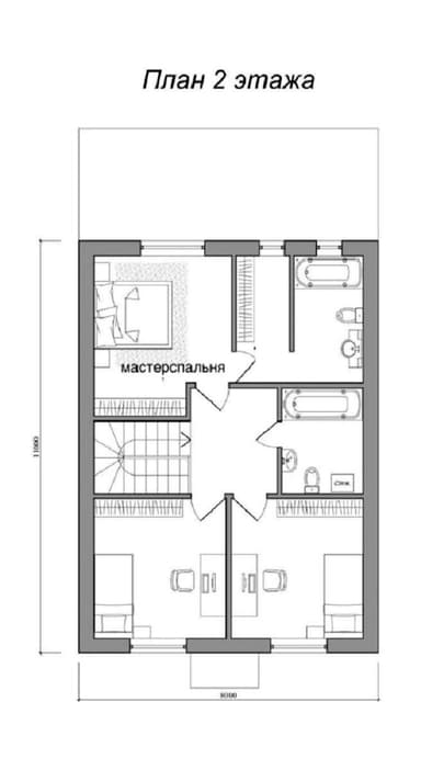 Будинок за адресою вул. Академіка Корольова (площа 145 м²) - фото 9 Будинок за адресою вул. Академіка Корольова (площа 145 м²) - Atlanta.ua - фото 9