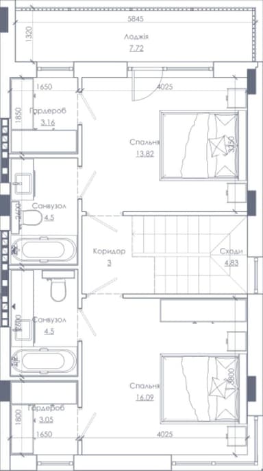 Дом по адресу ул. Бочарова ген. (площадь 120 м²) - imageAlt 10 Дом по адресу ул. Бочарова ген. (площадь 120 м²) - Atlanta.ua - imageAlt 10