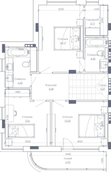 Дом по адресу ул. Бочарова ген. (площадь 150 м²) - imageAlt 10 Дом по адресу ул. Бочарова ген. (площадь 150 м²) - Atlanta.ua - imageAlt 10