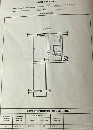 2-кімнатна квартира за адресою вул. Радісна (площа 44,1 м²) - фото 83 2-кімнатна квартира за адресою вул. Радісна (площа 44,1 м²) - Atlanta.ua - фото 83
