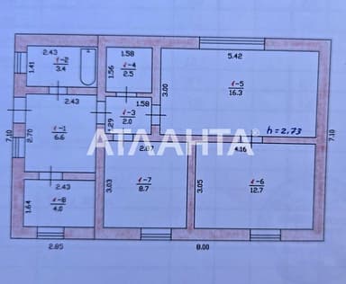 Дом по адресу (площадь 56,2 м²) - imageAlt 30 Дом по адресу (площадь 56,2 м²) - Atlanta.ua - imageAlt 30