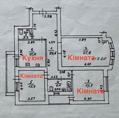 3-кімнатна квартира за адресою (площа 117,4 м²) - фото 37 3-кімнатна квартира за адресою (площа 117,4 м²) - Atlanta.ua - фото 37