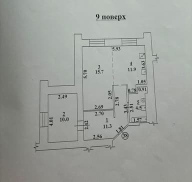 2-комнатная квартира по адресу Спортивный пер. (площадь 53,4 м²) - imageAlt 40 2-комнатная квартира по адресу Спортивный пер. (площадь 53,4 м²) - Atlanta.ua - imageAlt 40