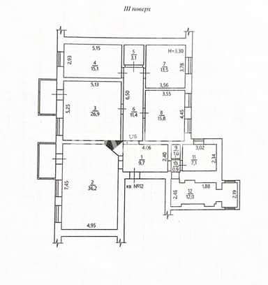 Багатокімнатна квартира за адресою (площа 300 м²) - фото 34 Багатокімнатна квартира за адресою (площа 300 м²) - Atlanta.ua - фото 34