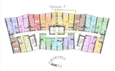 2-комнатная квартира по адресу Курортный пер. (площадь 66 м²) - фото 45 2-комнатная квартира по адресу Курортный пер. (площадь 66 м²) - Atlanta.ua - фото 45