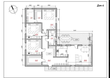 Дом по адресу ул. Украинки леси (площадь 150 м²) - imageAlt 8 Дом по адресу ул. Украинки леси (площадь 150 м²) - Atlanta.ua - imageAlt 8