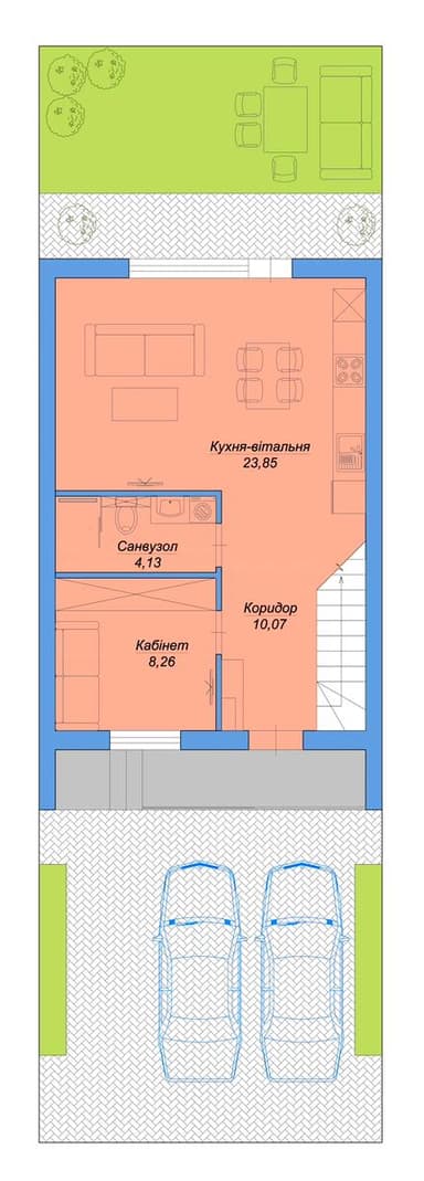 Дом по адресу ул. Фруктовая (площадь 93 м²) - imageAlt 14 Дом по адресу ул. Фруктовая (площадь 93 м²) - Atlanta.ua - imageAlt 14