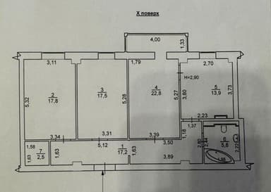 3-комнатная квартира по адресу Педагогический пер. (площадь 97,5 м²) - фото 27 3-комнатная квартира по адресу Педагогический пер. (площадь 97,5 м²) - Atlanta.ua - фото 27