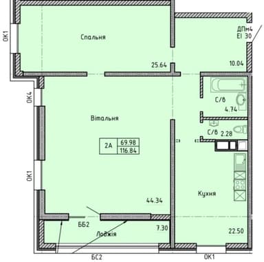 3-комнатная квартира по адресу Французский бул. (площадь 117 м²) - фото 27 3-комнатная квартира по адресу Французский бул. (площадь 117 м²) - Atlanta.ua - фото 27