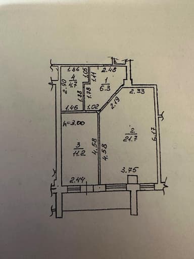 1-комнатная квартира по адресу ул. Пишоновская (площадь 46 м²) - imageAlt 29 1-комнатная квартира по адресу ул. Пишоновская (площадь 46 м²) - Atlanta.ua - imageAlt 29