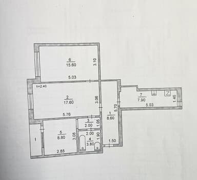 3-комнатная квартира по адресу ул. Полевая (площадь 67 м²) - фото 42 3-комнатная квартира по адресу ул. Полевая (площадь 67 м²) - Atlanta.ua - фото 42
