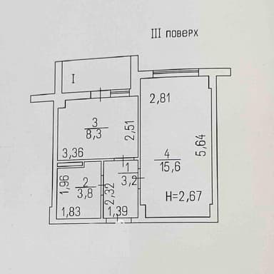 1-кімнатна квартира за адресою (площа 32,9 м²) - фото 26 1-кімнатна квартира за адресою (площа 32,9 м²) - Atlanta.ua - фото 26