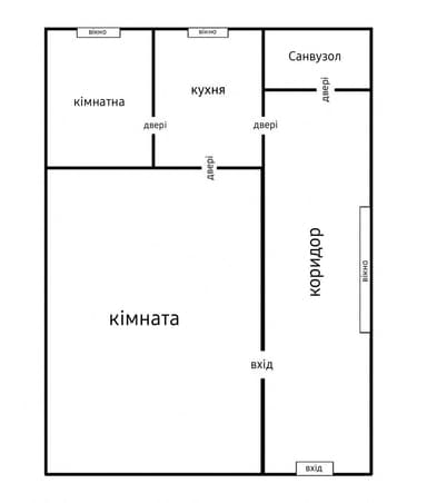 2-кімнатна квартира за адресою (площа 31 м²) - imageAlt 32 2-кімнатна квартира за адресою (площа 31 м²) - Atlanta.ua - imageAlt 32