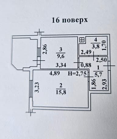 1-комнатная квартира по адресу ул. Радужный м-н (площадь 38 м²) - imageAlt 30 1-комнатная квартира по адресу ул. Радужный м-н (площадь 38 м²) - Atlanta.ua - imageAlt 30