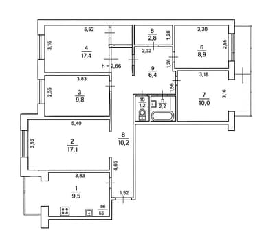 Многокомнатная квартира по адресу (площадь 96 м²) - imageAlt 45 Многокомнатная квартира по адресу (площадь 96 м²) - Atlanta.ua - imageAlt 45