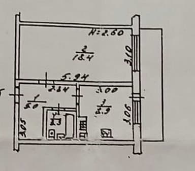 1-комнатная квартира по адресу ул. Молодежная (площадь 38 м²) - imageAlt 25 1-комнатная квартира по адресу ул. Молодежная (площадь 38 м²) - Atlanta.ua - imageAlt 25