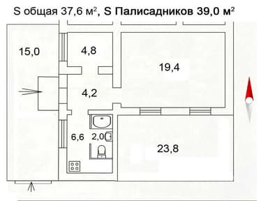 2-комнатная квартира по адресу ул. Кострова (площадь 38 м²) - imageAlt 36 2-комнатная квартира по адресу ул. Кострова (площадь 38 м²) - Atlanta.ua - imageAlt 36