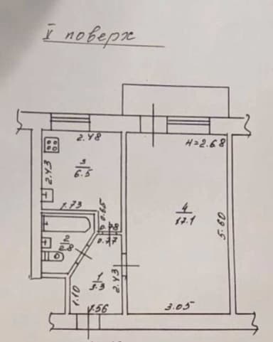 1-кімнатна квартира за адресою вул. Радісна (площа 31 м²) - фото 23 1-кімнатна квартира за адресою вул. Радісна (площа 31 м²) - Atlanta.ua - фото 23
