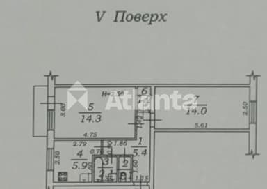 2-комнатная квартира по адресу ул. 16-я линия (площадь 44,8 м²) - imageAlt 19 2-комнатная квартира по адресу ул. 16-я линия (площадь 44,8 м²) - Atlanta.ua - imageAlt 19
