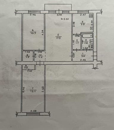 3-кімнатна квартира за адресою вул. Варненська (площа 56 м²) - фото 28 3-кімнатна квартира за адресою вул. Варненська (площа 56 м²) - Atlanta.ua - фото 28