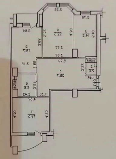 Многокомнатная квартира по адресу ул. Говорова марш. (площадь 116 м²) - imageAlt 18 Многокомнатная квартира по адресу ул. Говорова марш. (площадь 116 м²) - Atlanta.ua - imageAlt 18