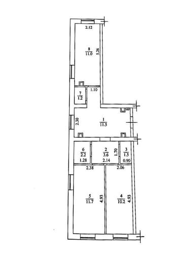 2-комнатная квартира по адресу ул. Штилевая (площадь 53 м²) - imageAlt 14 2-комнатная квартира по адресу ул. Штилевая (площадь 53 м²) - Atlanta.ua - imageAlt 14