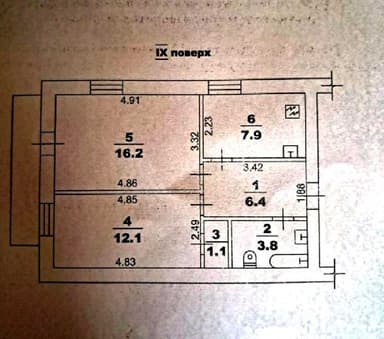 2-комнатная квартира по адресу ул. Леваневского (площадь 49 м²) - imageAlt 25 2-комнатная квартира по адресу ул. Леваневского (площадь 49 м²) - Atlanta.ua - imageAlt 25