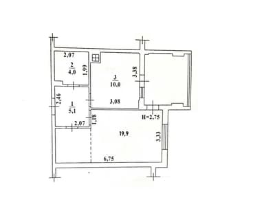 2-комнатная квартира по адресу ул. Радужный м-н (площадь 47,6 м²) - imageAlt 30 2-комнатная квартира по адресу ул. Радужный м-н (площадь 47,6 м²) - Atlanta.ua - imageAlt 30