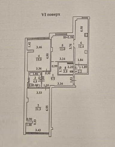 3-комнатная квартира по адресу ул. Сахарова (площадь 81 м²) - imageAlt 26 3-комнатная квартира по адресу ул. Сахарова (площадь 81 м²) - Atlanta.ua - imageAlt 26