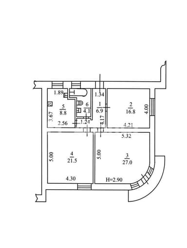 3-комнатная квартира по адресу (площадь 88,3 м²) - imageAlt 55 3-комнатная квартира по адресу (площадь 88,3 м²) - Atlanta.ua - imageAlt 55