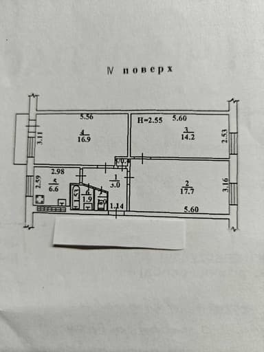 3-комнатная квартира по адресу ул. Радостная (площадь 62 м²) - imageAlt 18 3-комнатная квартира по адресу ул. Радостная (площадь 62 м²) - Atlanta.ua - imageAlt 18