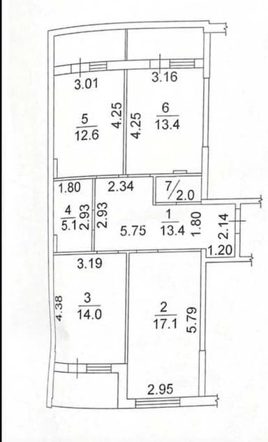 3-комнатная квартира по адресу ул. Спортивная (площадь 89,5 м²) - imageAlt 20 3-комнатная квартира по адресу ул. Спортивная (площадь 89,5 м²) - Atlanta.ua - imageAlt 20