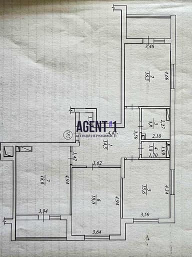 3-комнатная квартира по адресу ул. Ревуцкого (площадь 97,9 м²) - фото 66 3-комнатная квартира по адресу ул. Ревуцкого (площадь 97,9 м²) - Atlanta.ua - фото 66