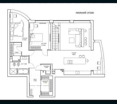 3-комнатная квартира по адресу ул. Новобереговая (площадь 230 м²) - imageAlt 63 3-комнатная квартира по адресу ул. Новобереговая (площадь 230 м²) - Atlanta.ua - imageAlt 63