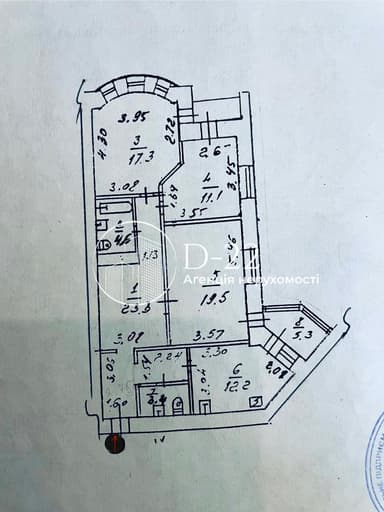3-комнатная квартира по адресу пер. Дунаевского (площадь 100 м²) - imageAlt 65 3-комнатная квартира по адресу пер. Дунаевского (площадь 100 м²) - Atlanta.ua - imageAlt 65