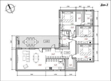 Дом по адресу ул. Колхозная (площадь 150 м²) - imageAlt 8 Дом по адресу ул. Колхозная (площадь 150 м²) - Atlanta.ua - imageAlt 8