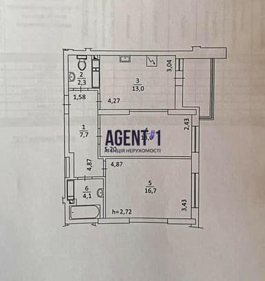 2-кімнатна квартира за адресою вул. Сорюси (площа 62,2 м²) - фото 35 2-кімнатна квартира за адресою вул. Сорюси (площа 62,2 м²) - Atlanta.ua - фото 35