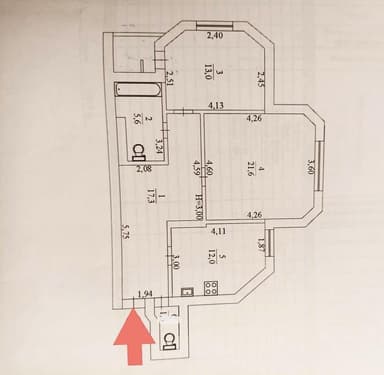 2-кімнатна квартира за адресою вул. Кубанської України (площа 74 м²) - фото 28 2-кімнатна квартира за адресою вул. Кубанської України (площа 74 м²) - Atlanta.ua - фото 28