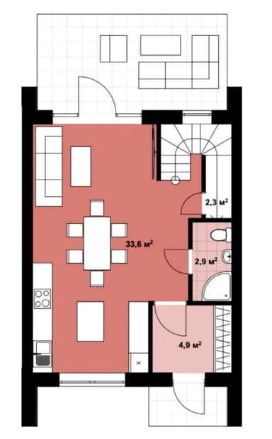 Будинок за адресою (площа 87,3 м²) - фото 18 Будинок за адресою (площа 87,3 м²) - Atlanta.ua - фото 18